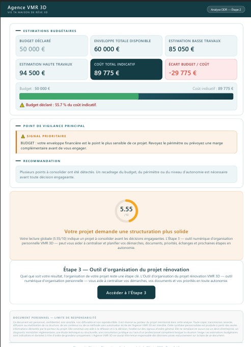 Aperçu du bilan DDR - page 2